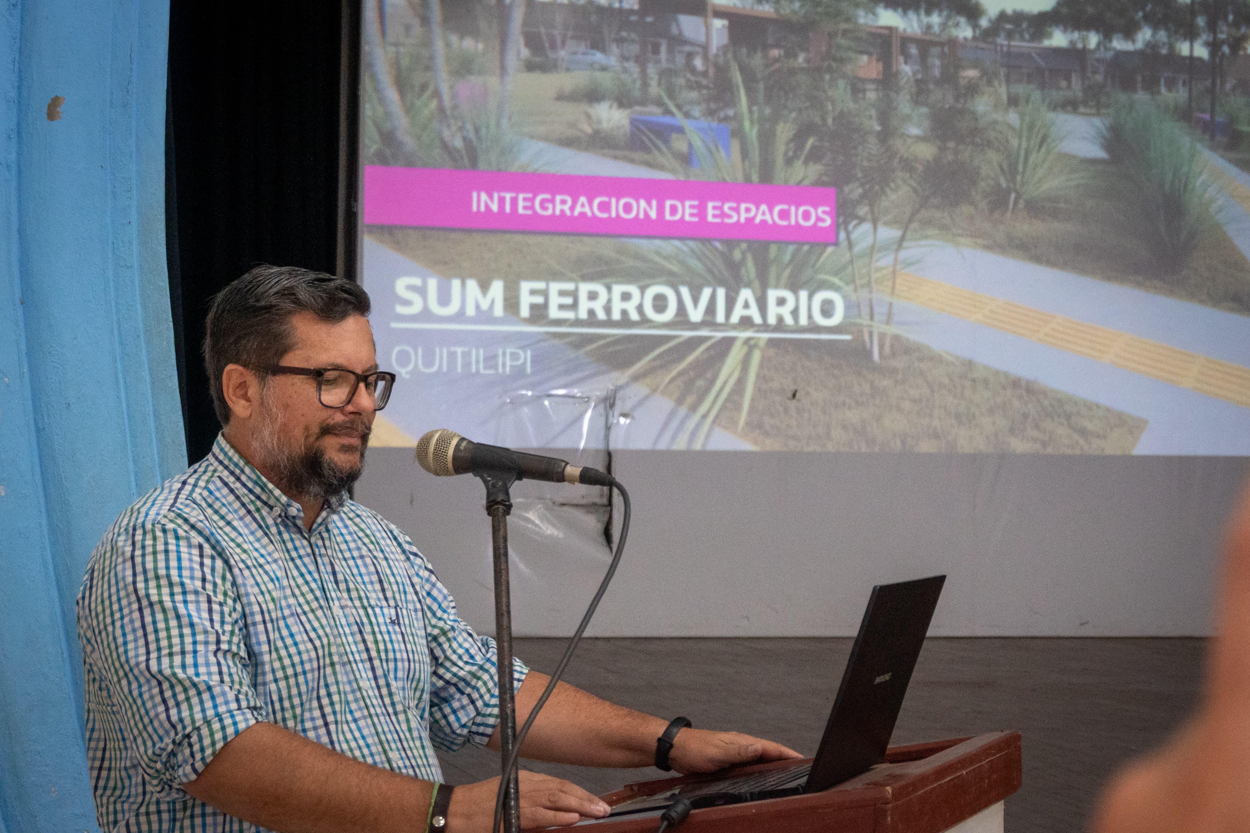 QUITILIPI RECUPERA SU HISTORIA: EL VIEJO GALPÓN FERROVIARIO SERÁ UN SALÓN DE USOS MÚLTIPLES (SUM)