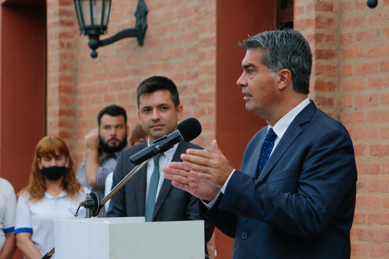 EN LOS 110 AÑOS DE SÁENZ PEÑA, CAPITANICH ANUNCIÓ MÁS OBRAS PARA EL DESARROLLO COMUNITARIO Y EL REFUERZO DE LA SEGURIDAD PÚBLICA  