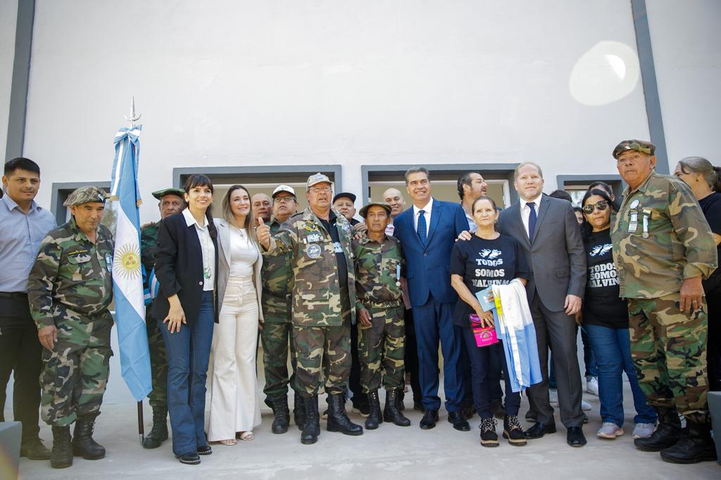*CAPITANICH INAUGURÓ UN CENTRO DE VETERANOS EN LAS GARCITAS: “LA MALVINIZACIÓN BUSCA GENERAR CONCIENCIA POPULAR SOBRE NUESTRA SOBERANÍA”*
