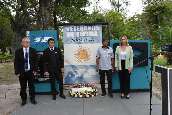 VILLA ÁNGELA CONMEMORA 42 AÑOS DE LA GUERRA DE MALVINAS