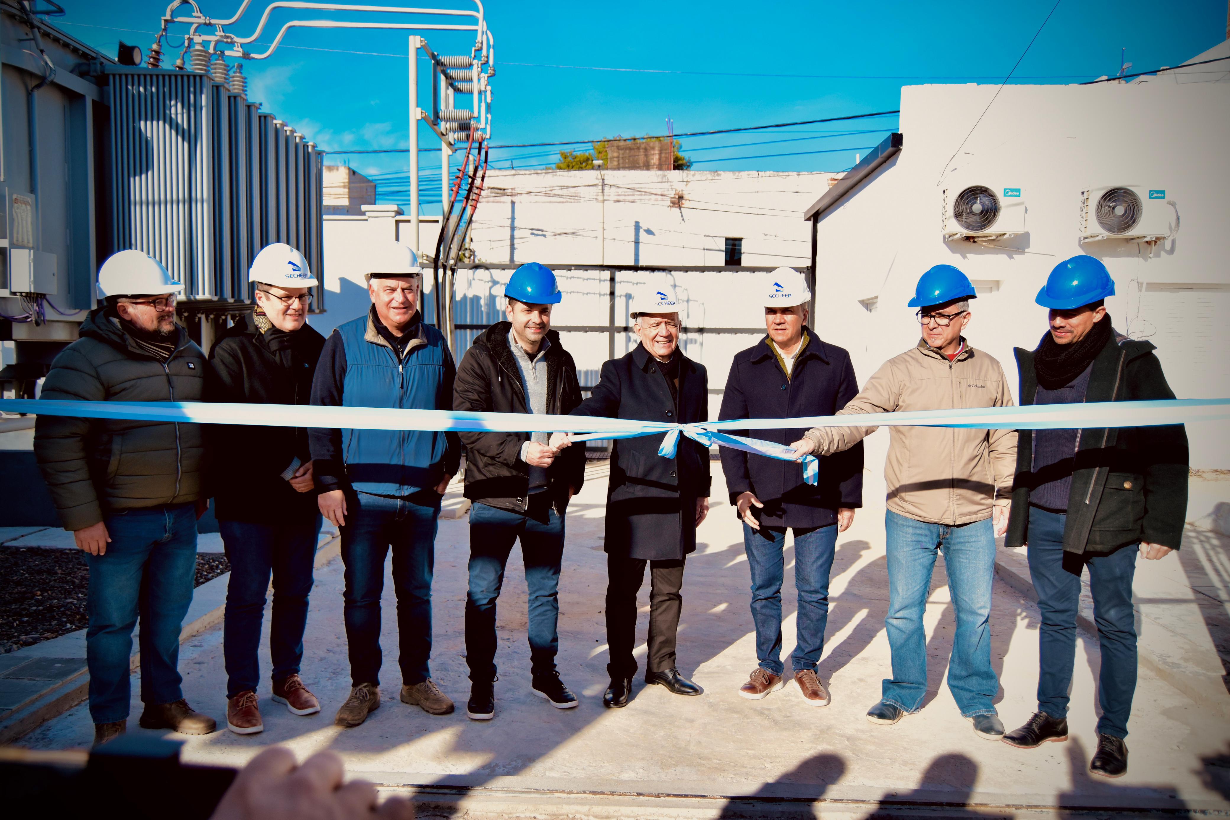 *FORTALECIMIENTO DEL SISTEMA ELÉCTRICO PROVINCIAL: EL GOBERNADOR ZDERO INAUGURÓ HOY E L NUEVO CENTRO DE DISTRIBUCIÓN  N° 4 EN SÁENZ PEÑA*