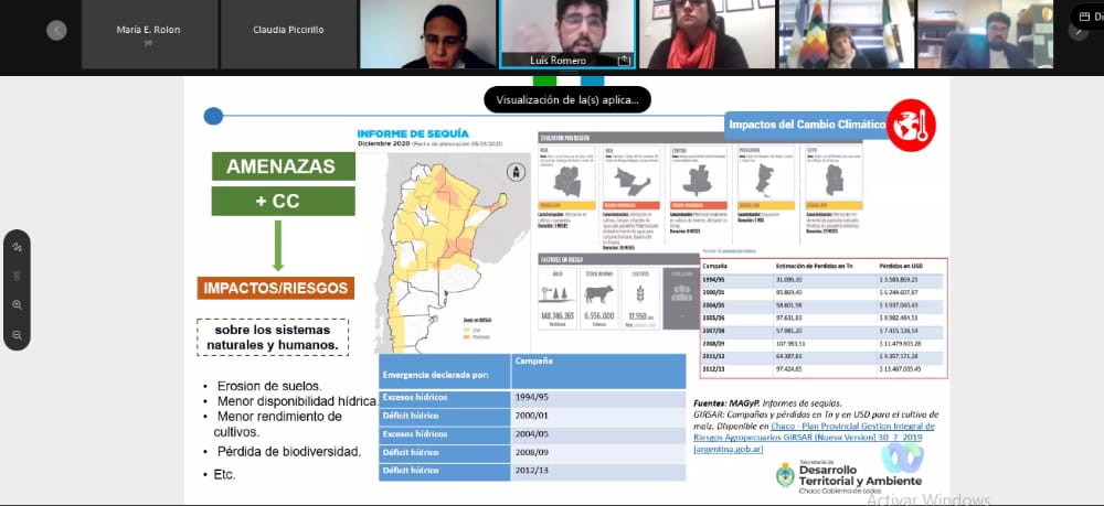 LEY YOLANDA: EL GOBIERNO BRINDÓ UNA CAPACITACIÓN SOBRE ESTRATEGIAS DE RESPUESTAS FRENTE AL CAMBIO CLIMÁTICO