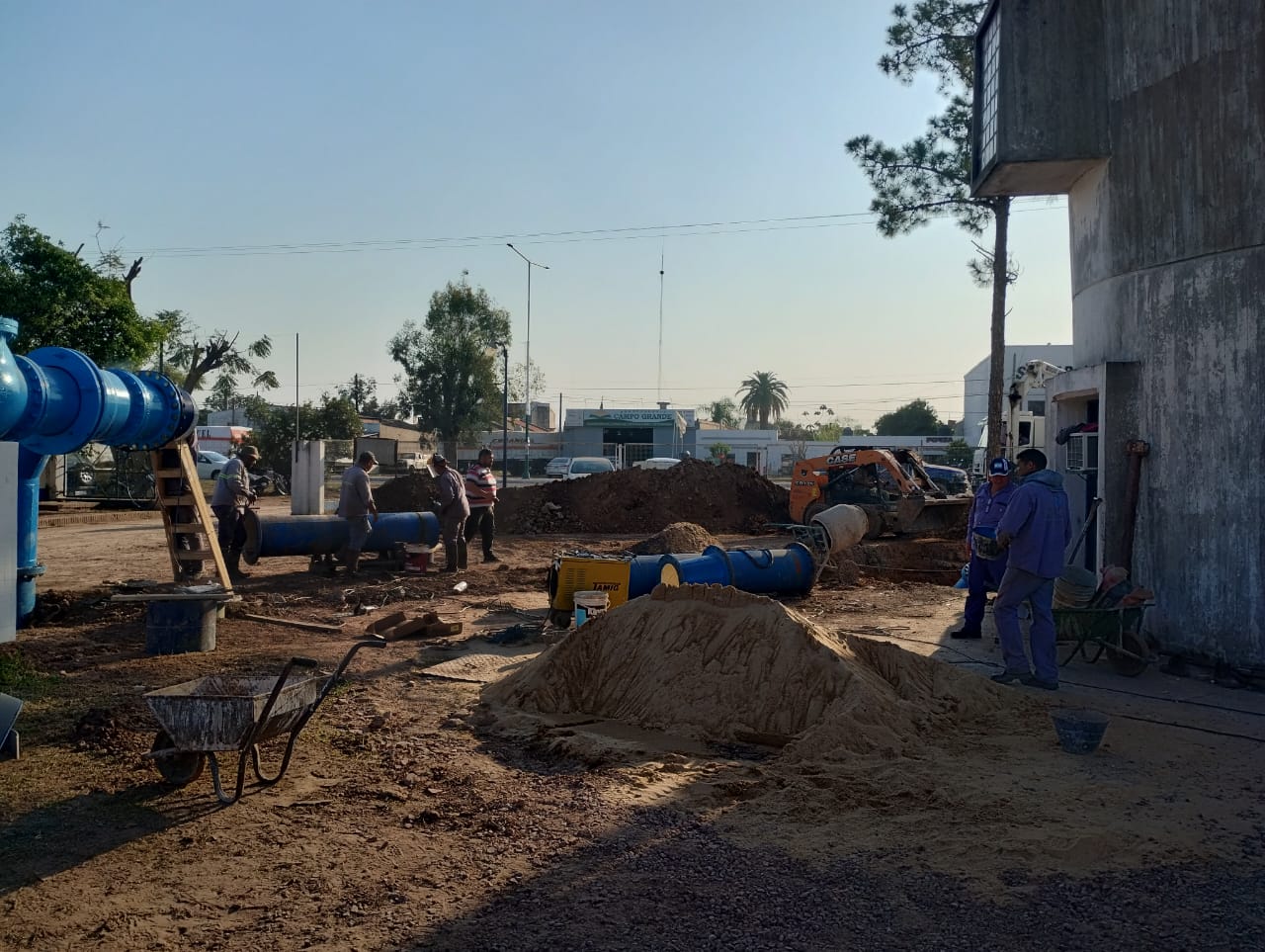 SAMEEP PONE EN FUNCIOMIENTO NUEVA IMPULSIÓN DEL SERVICIO DE AGUA POTABLE EN VILLA ANGELA