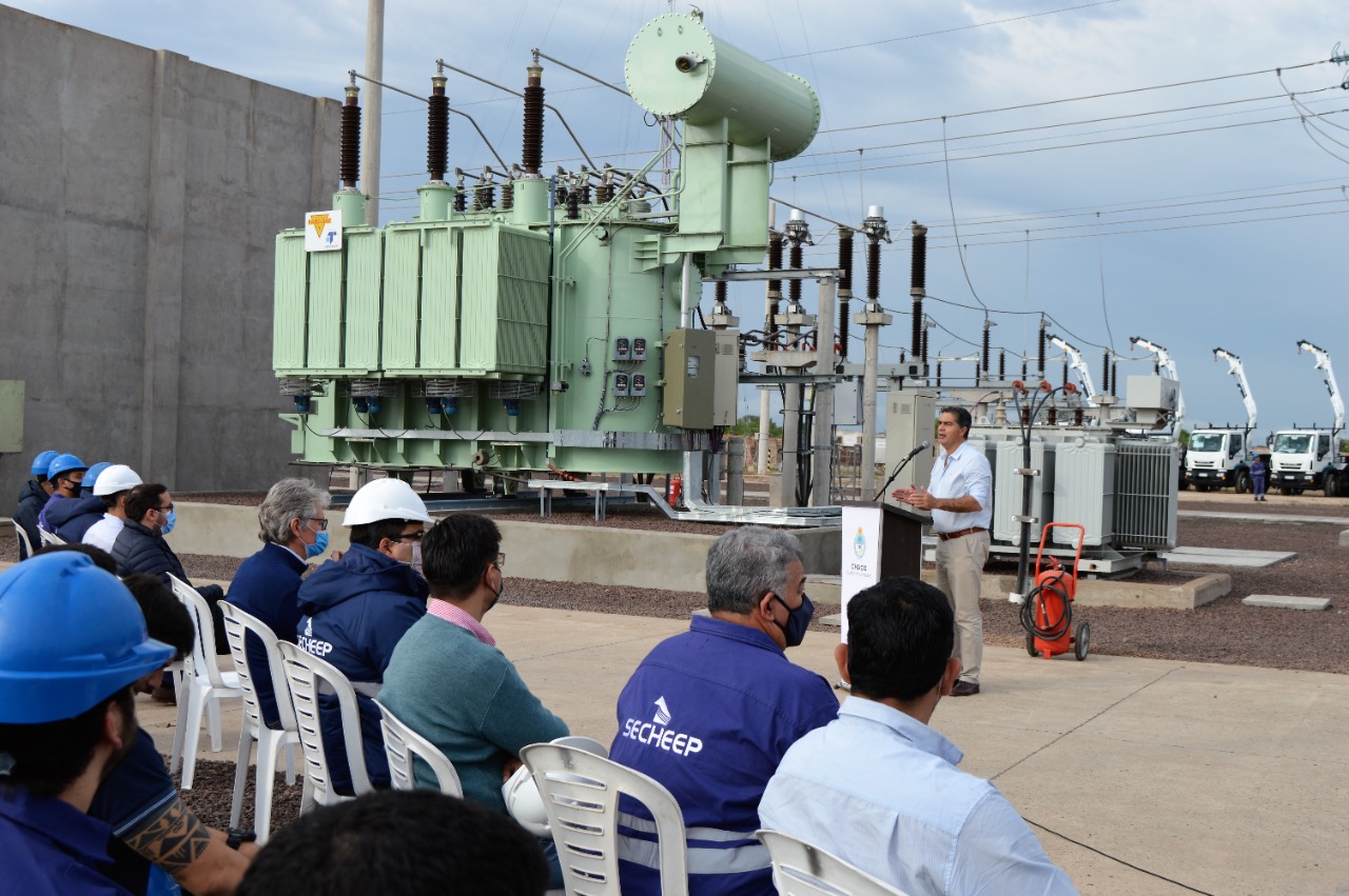  *Fortalecimiento del sistema energético: “Con las gestiones de Capitanich y la decisión de Alberto Fernández recuperamos una obra estratégica para el Gran Resistencia”*