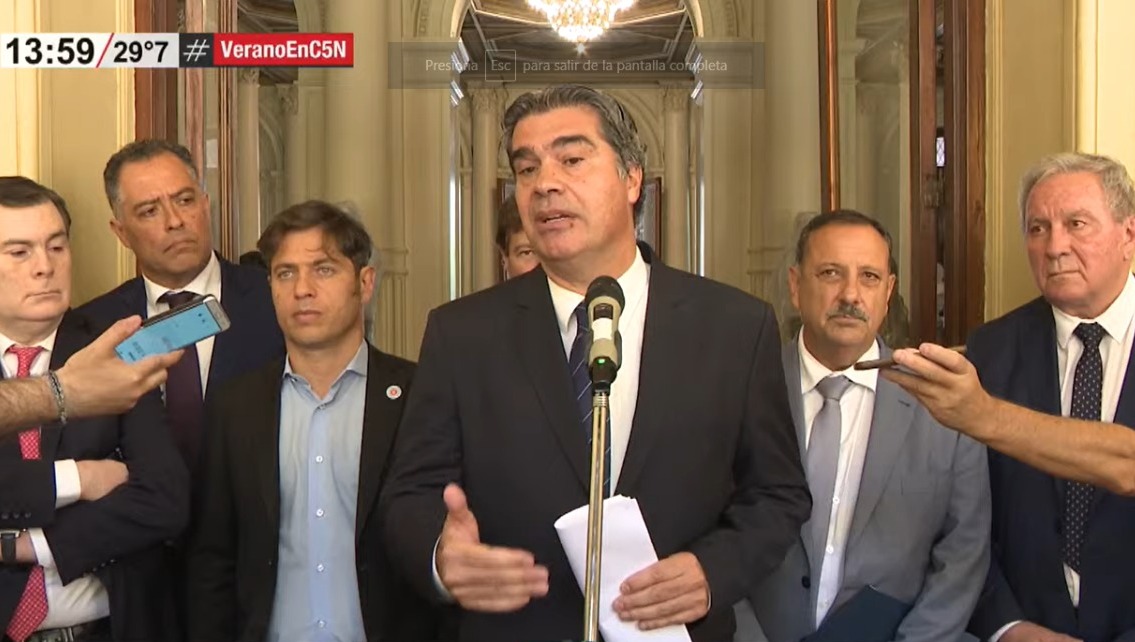 JORGE CAPITANICH LUEGO DE LA REUNIÓN EN CASA ROSADA “Estamos ante un problema serio y nadie se puede hacer el distraído, ni siquiera la oposición política”