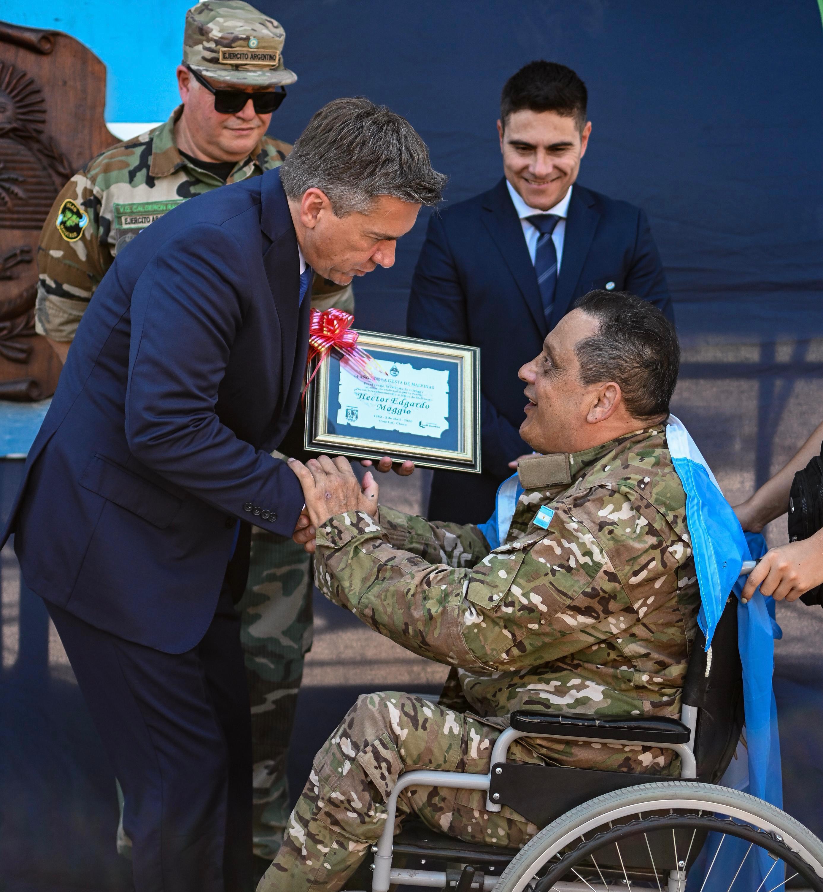 *ACTO OFICIAL POR EL 2 DE ABRIL: &ldquo;MALVINAS ES UNA CAUSA DE TODOS&rdquo; EXPRES&Oacute; ZDERO*