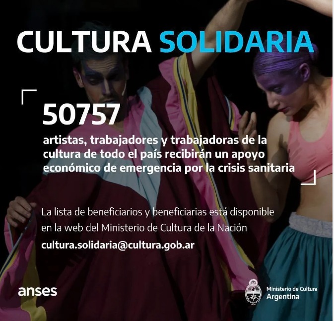NACIÓN INVERTIRÁ MÁS DE 52 MILLONES DE PESOS EN BECAS PARA LOS TRABAJADORES DE LA CULTURA DEL CHACO