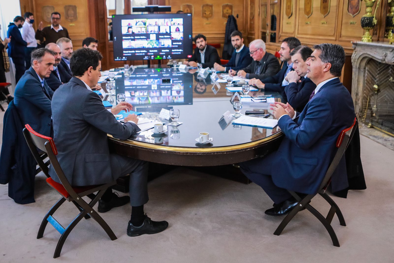 *BAJOS SUBMERIDIONALES: GOBERNADORES Y MINISTROS NACIONALES ANALIZARON AVANCES, PLAZOS Y FINANCIAMIENTO DEL PLAN DIRECTOR DE OBRAS*