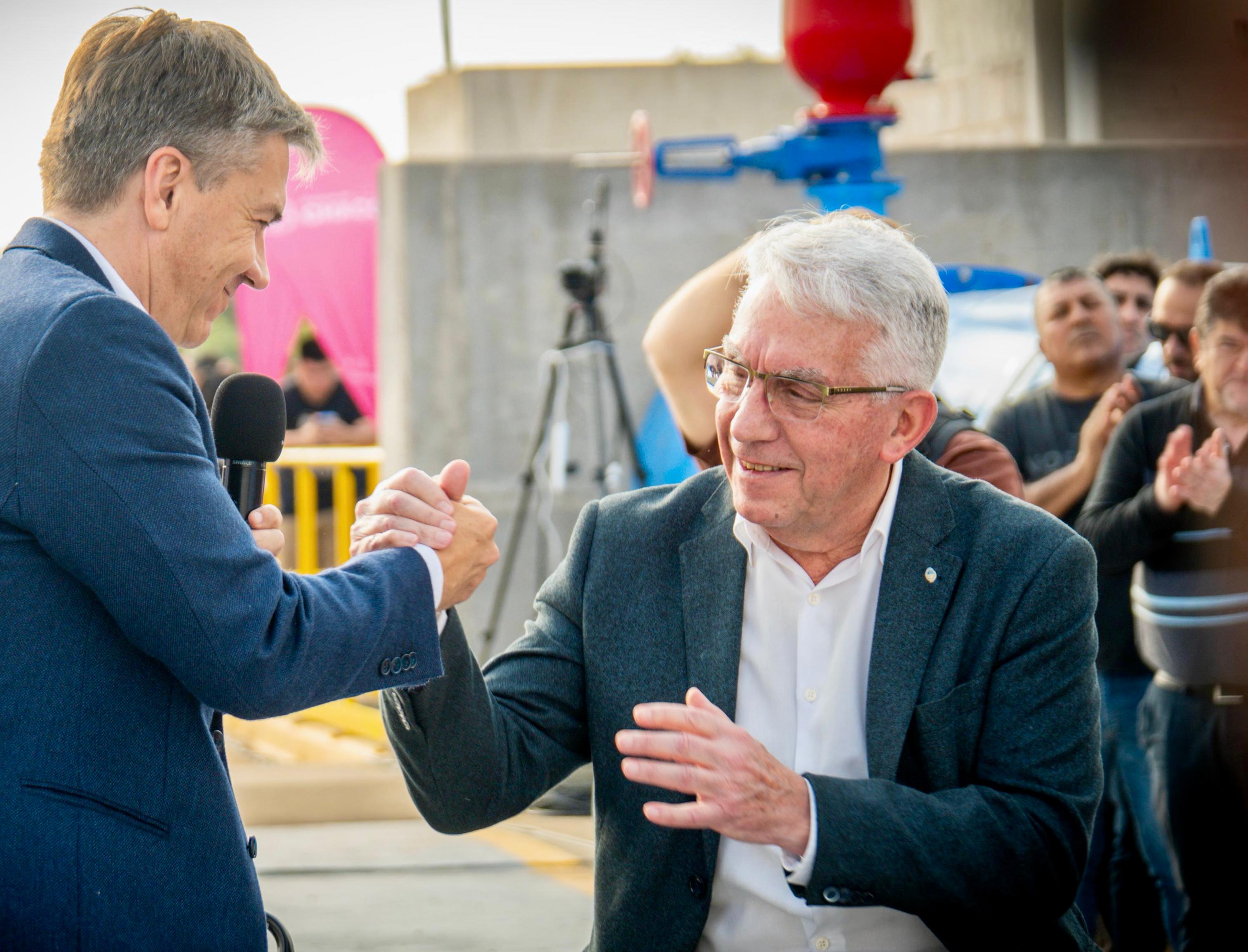 EL SUEÑO DEL AGUA SEGURA SE HACE REALIDAD: “DAMOS INICIO AL FINAL DE UNA OBRA TAN ESPERADA” EXPRESÓ EL GOBERNADOR ZDERO
