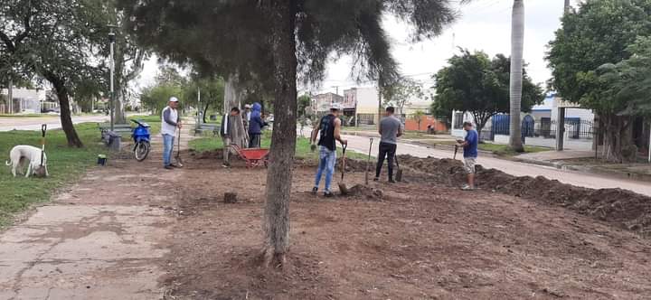 REPARACIONES EN EL PASEO DE LA MUJER Y OTROS SECTORES DE VILLA ÁNGELA