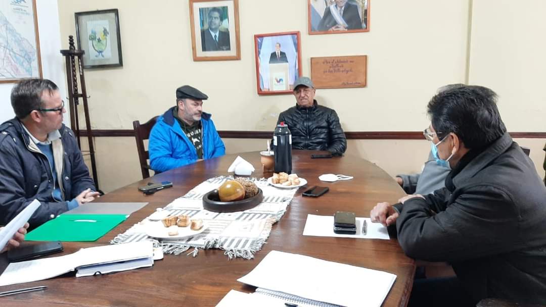 PAPP RECIBIÓ A INTEGRANTES DE LA ASOCIACIÓN DE INGENIEROS AGRÓNOMOS