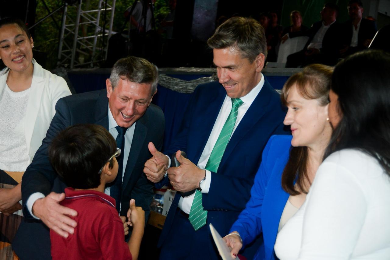 CHARATA CELEBRÓ SUS 111 AÑOS CON EL ACOMPAÑAMIENTO DEL GOBERNADOR LEANDRO ZDERO