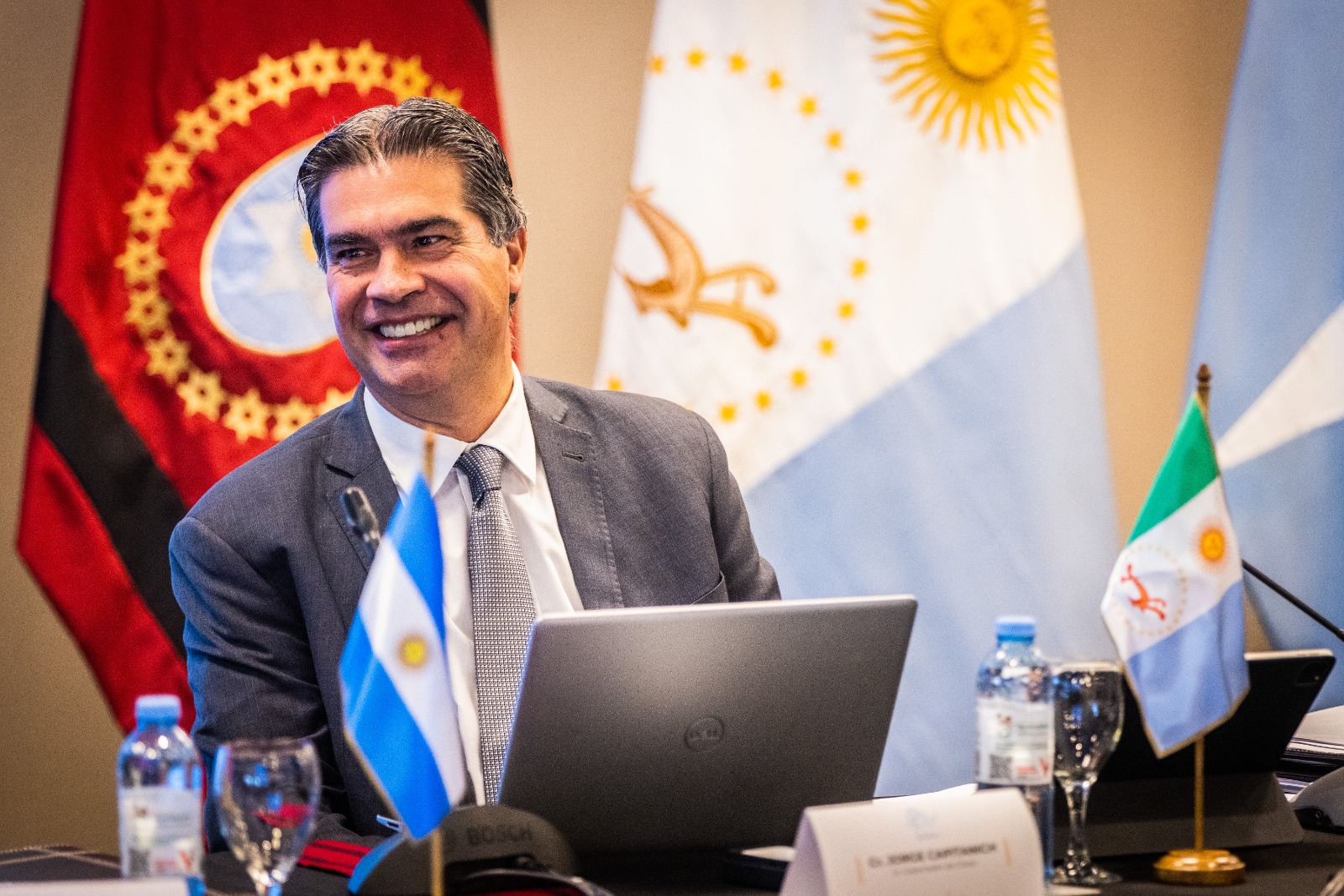 *MÁS INVERSIONES, FINANCIAMIENTO Y OBRAS ESTRATÉGICAS, PUNTOS SALIENTES DE LA AGENDA DE CAPITANICH EN BUENOS AIRES*