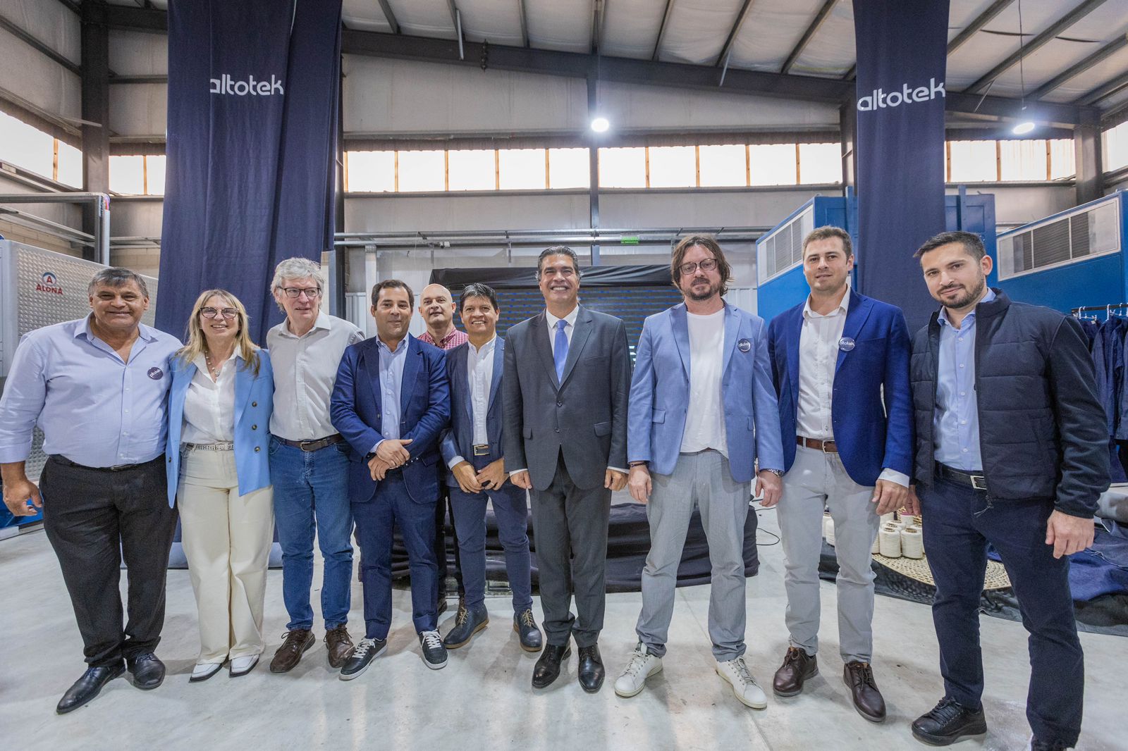 *Más empleos e industria chaqueña: Capitanich acompañó la inauguración de la planta textil Altotek, en Puerto Tirol*