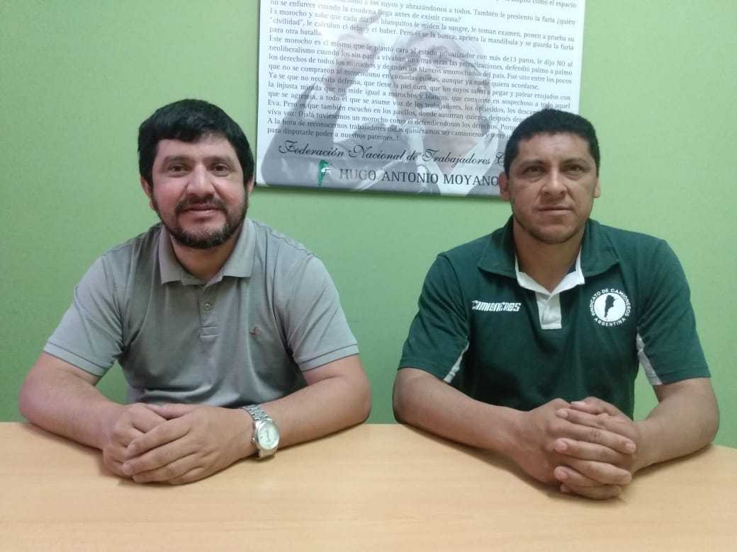 ESPERAN A PABLO MOYANO PARA LA ASUNCIÓN Isaías Alegre, nuevo secretario general del Sindicato de Camioneros del Chaco