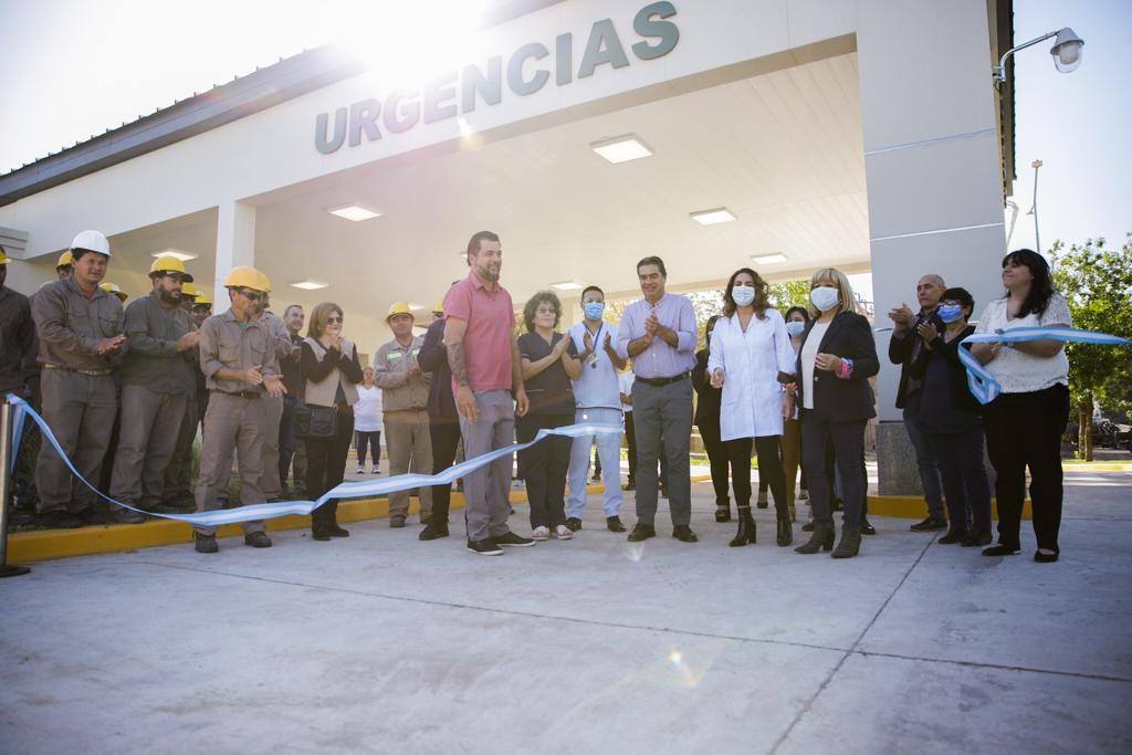 *INFRAESTRUCTURA SANITARIA: CAPITANICH HABILITÓ LA REFACCIÓN Y AMPLIACIÓN DE LA GUARDIA Y EMERGENCIA DEL PERRAND