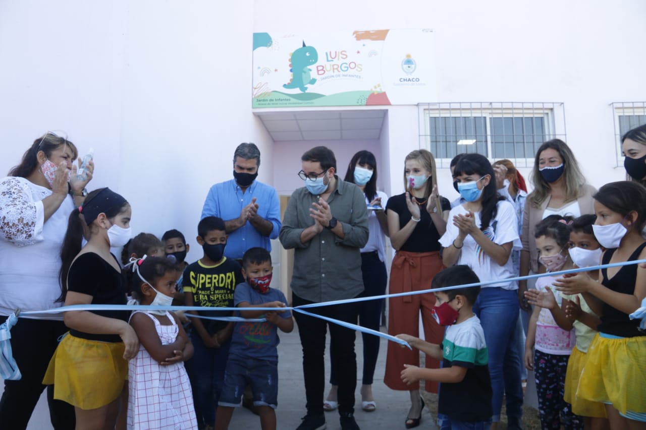 PLANIFICACIÓN Y DESARROLLO URBANO EN LA RUBITA: CAPITANICH INAUGURÓ UN JARDÍN DE INFANTES Y UNA SALA DE PRIMEROS AUXILIOS