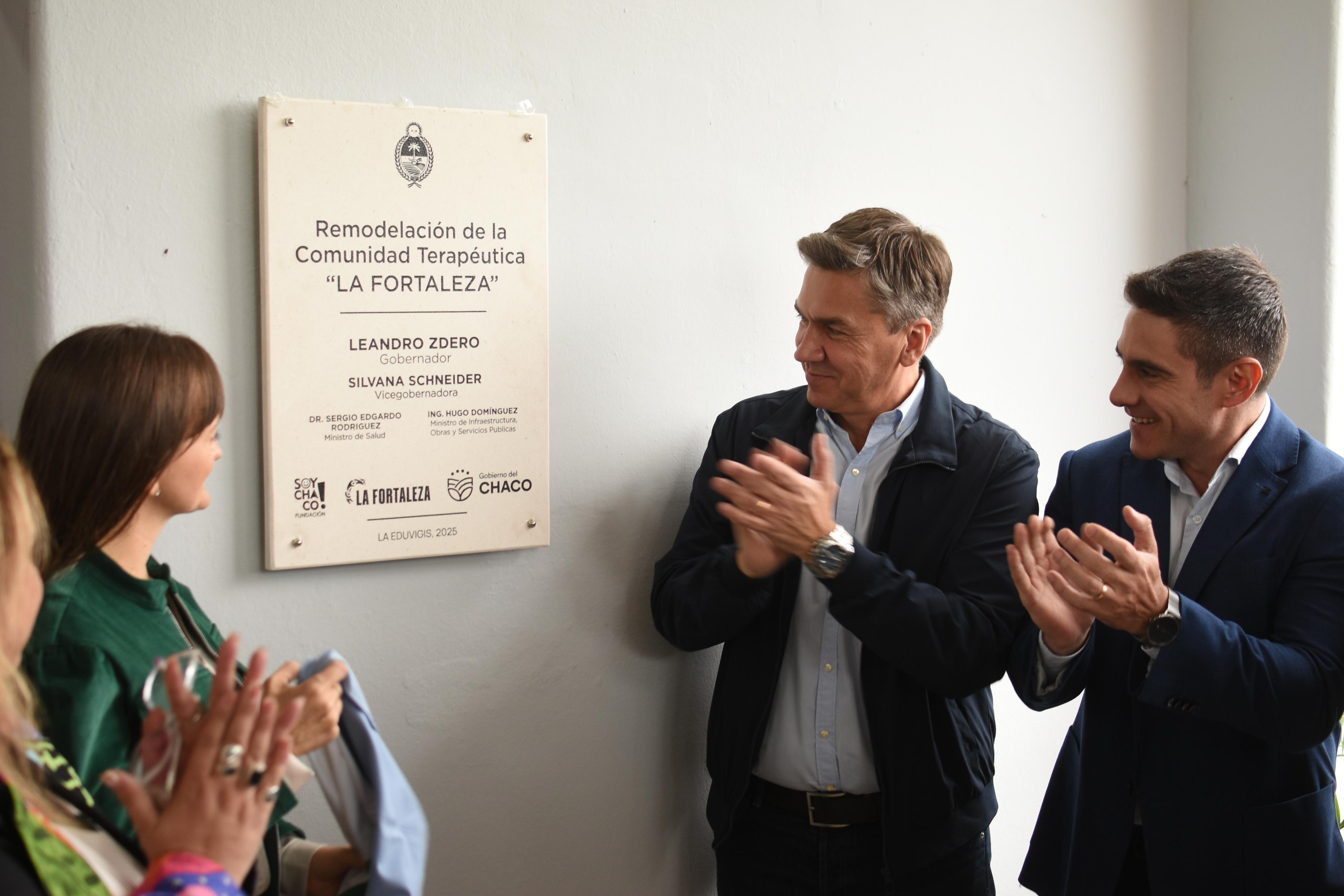 *LUEGO DE AÑOS DE ABANDONO: EL GOBERNADOR ZDERO JUNTO A LA VICEGOBERNADORA SCHNEIDER, INAUGURARON LA AMPLIACIÓN Y REFACCIÓN DEL EX CENTRO TERAPÉUTICO LA EDUVIGIS*