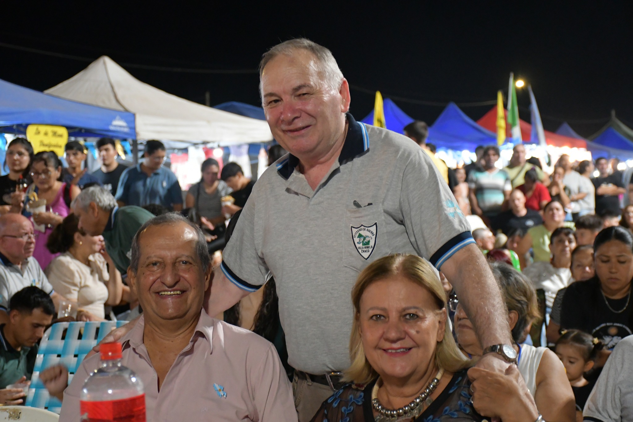 VILLA &Aacute;NGELA REALIZ&Oacute; LA VIGILIA POR MALVINAS EN EL ESPACIO P&Uacute;BLICO DE USOS M&Uacute;LTIPLES  MUNICIPAL