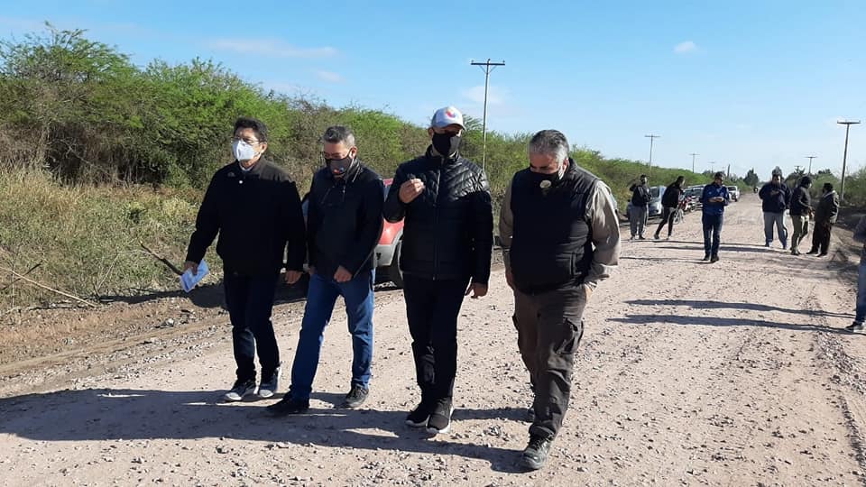 VILLA ANGELA: PAPP INFORMÓ SOBRE LA REPARACIÓN Y COLOCACIÓN DE RIPIO EN LA CALLE NEUQUÉN
