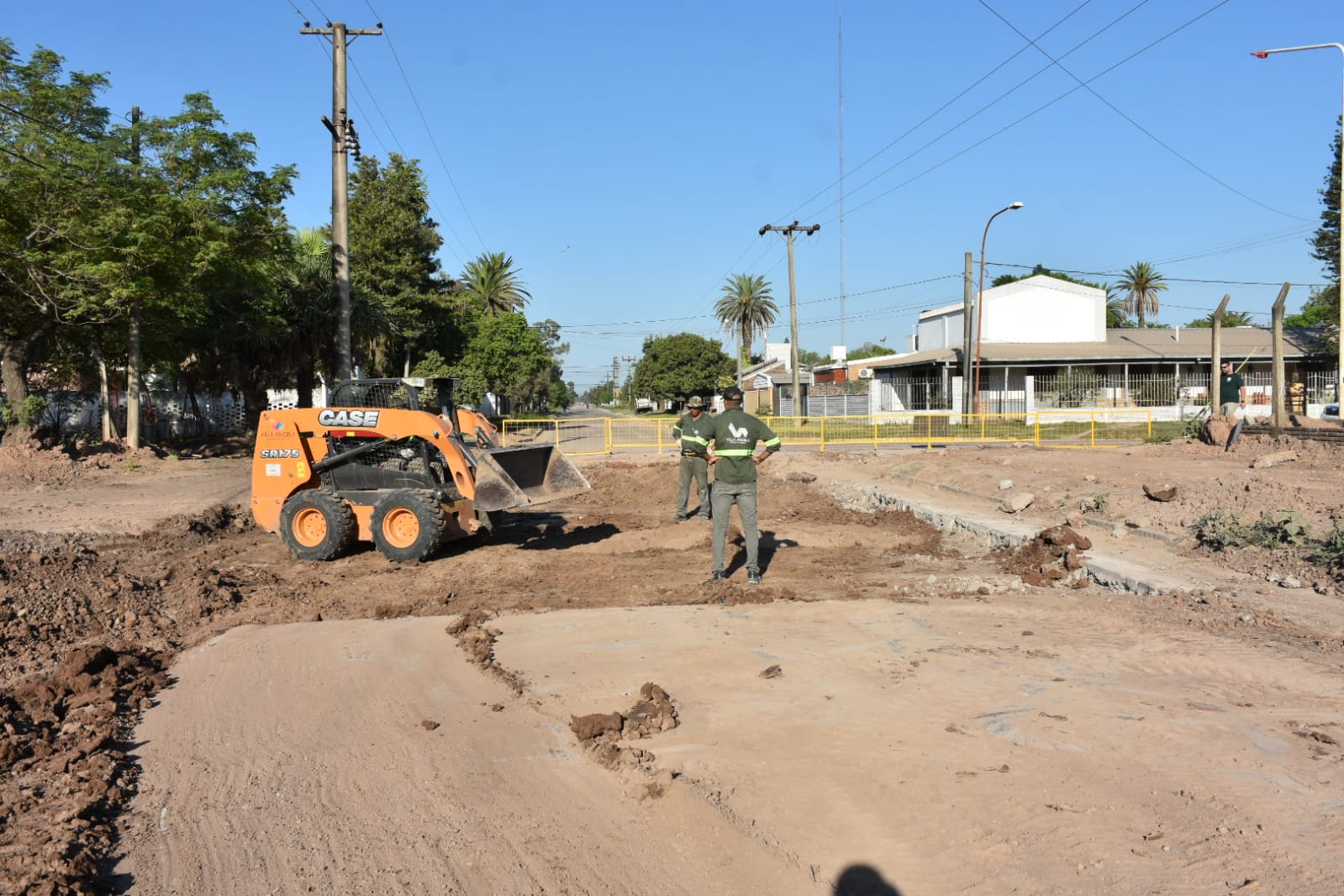 VILLA ANGELA : INTENSO AVANCE EN OBRAS PÚBLICAS EN EL INICIO DEL AÑO 2023