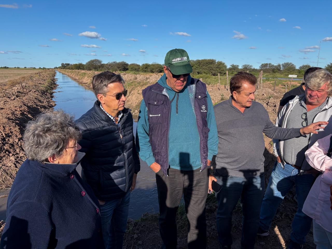 *LA CLOTILDE: ZDERO SUPERVIS&Oacute; LAS OBRAS DE SANEAMIENTO, LIMPIEZA Y DESAG&Uuml;ES PARA ASISTIR A PRODUCTORES*
