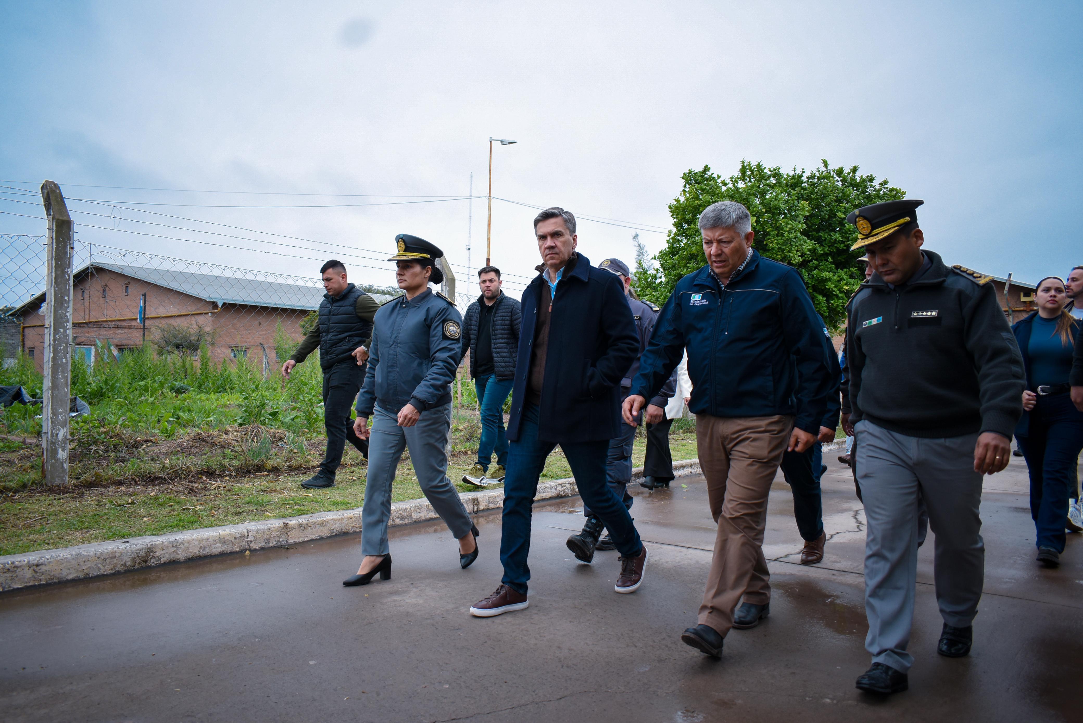 PUESTA EN FUNCIONAMIENTO DEL MÓDULO VII: SE SUMARON 104 NUEVAS PLAZAS PARA DESCOMPRIMIR LAS COMISARÍAS