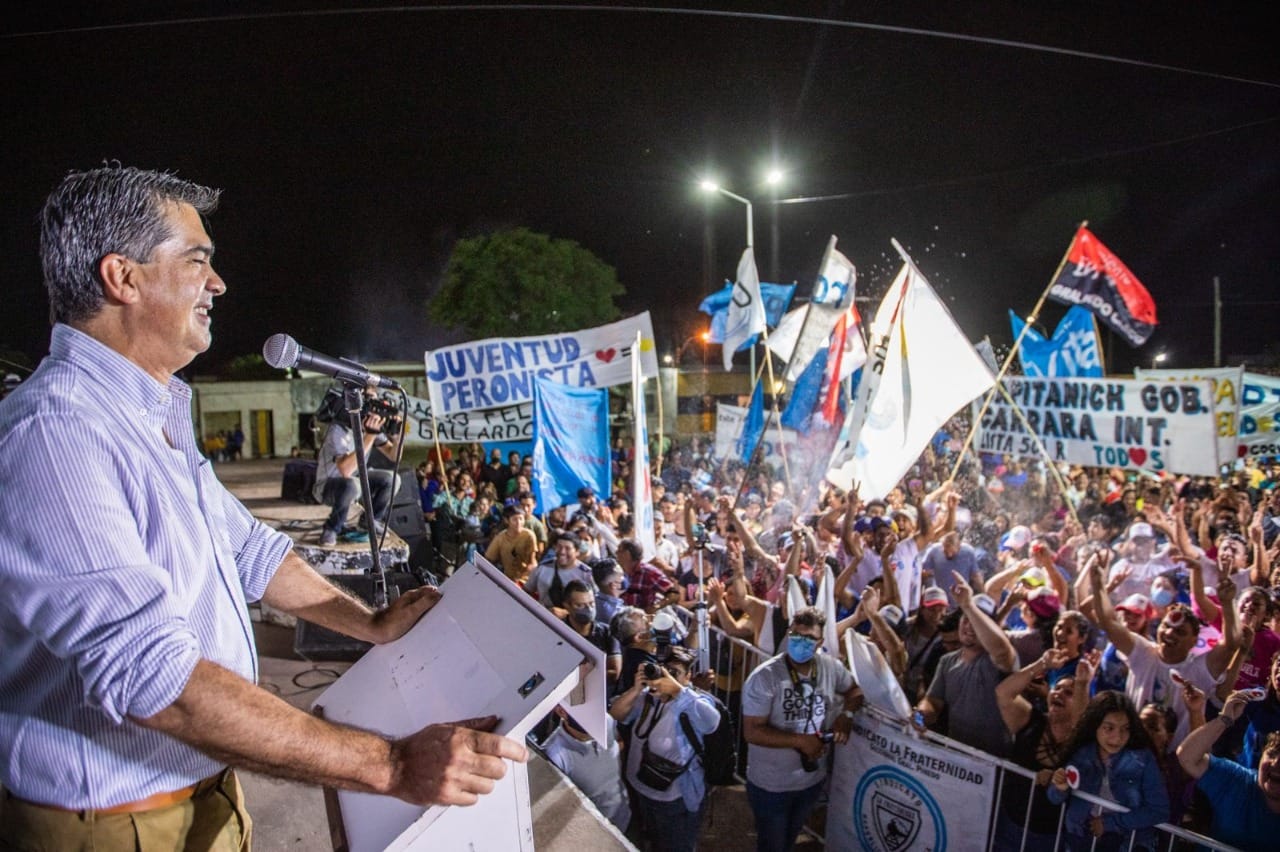 LISTA 501  Capitanich en General Pinedo: “Vamos a recuperar el sentido de la patria para seguir transformando los derechos en realizaciones”