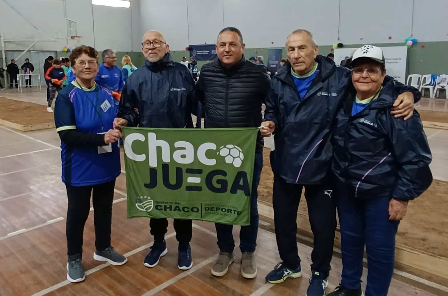 *&rdquo;CHACO JUEGA&rdquo; ADULTOS MAYORES: INVITAN A UNA JORNADA RECREATIVA Y DEPORTIVA EN EL POLIDEPORTIVO JAIME ZAPATA*