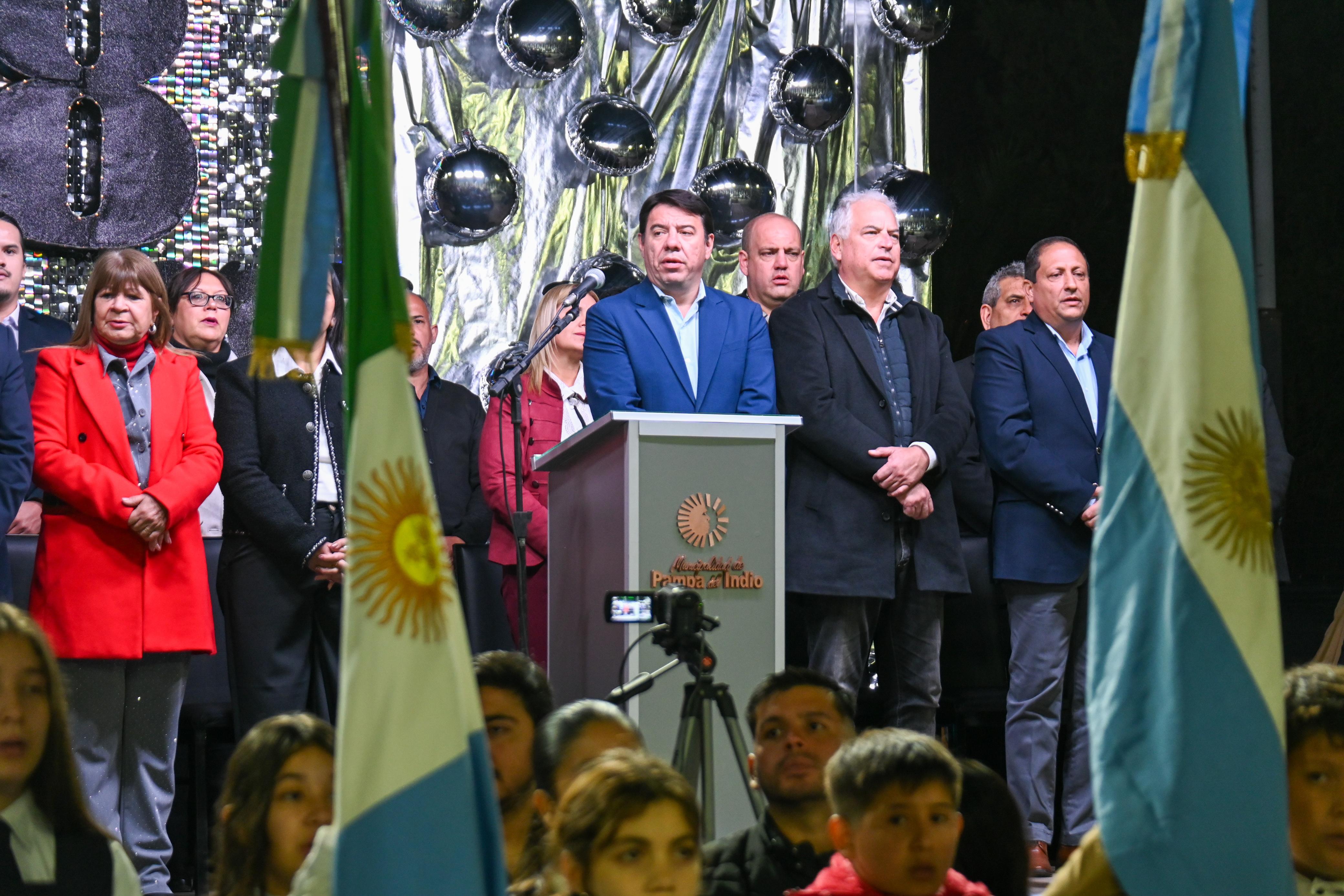 EL GOBIERNO PROVINCIAL ACOMPAÑÓ EL 78° ANIVERSARIO DE PAMPA DEL INDIO