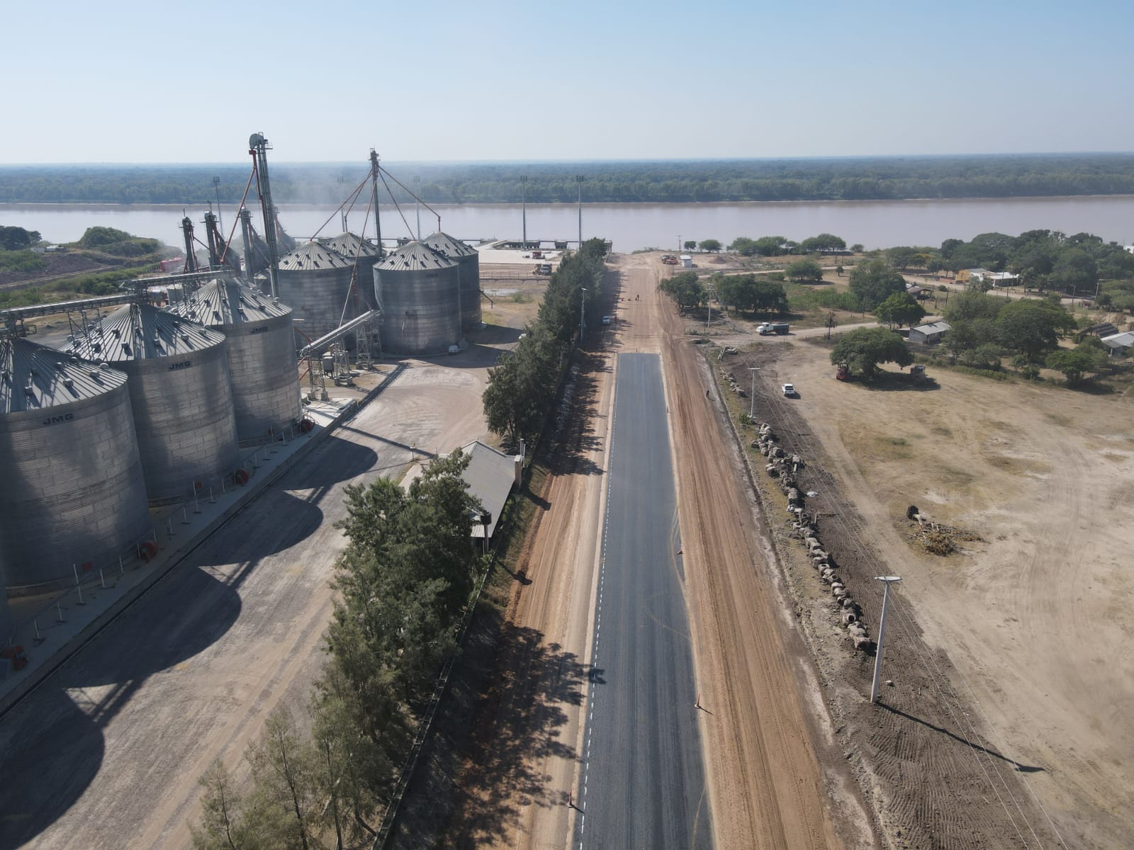 *PUERTO LAS PALMAS: LAS OBRAS DEL ACCESO EN SU ETAPA FINAL PARA SER INAUGURADAS A FINES DE ENERO*