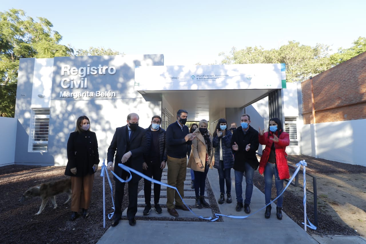 EL GOBIERNO INAUGURÓ EL NUEVO EDIFICIO DEL REGISTRO CIVIL DE MARGARITA BELÉN