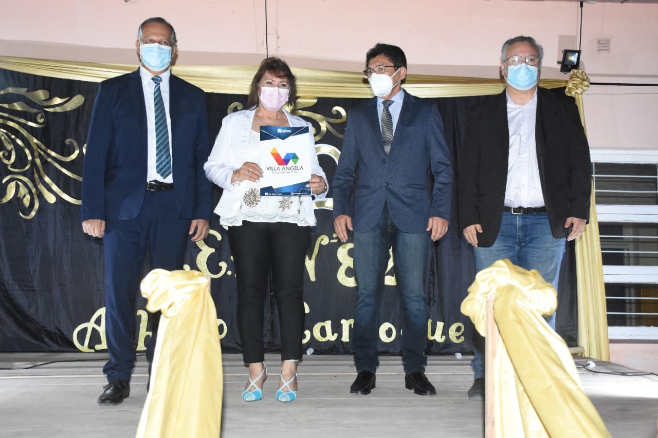 VILLA ANGELA.: PAPP ACOMPAÑÓ EL ACTO POR EL 100 ANIVERSARIO DE LA ESCUELA N° 82