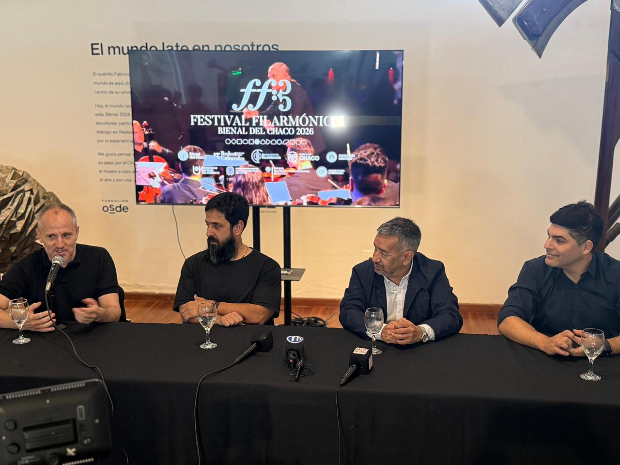 LANZARON EL FESTIVAL FILARM&Oacute;NICO JUVENIL Y UNA NUEVA TECNICATURA ORQUESTAL EN EL MARCO DE LA BIENAL 2026