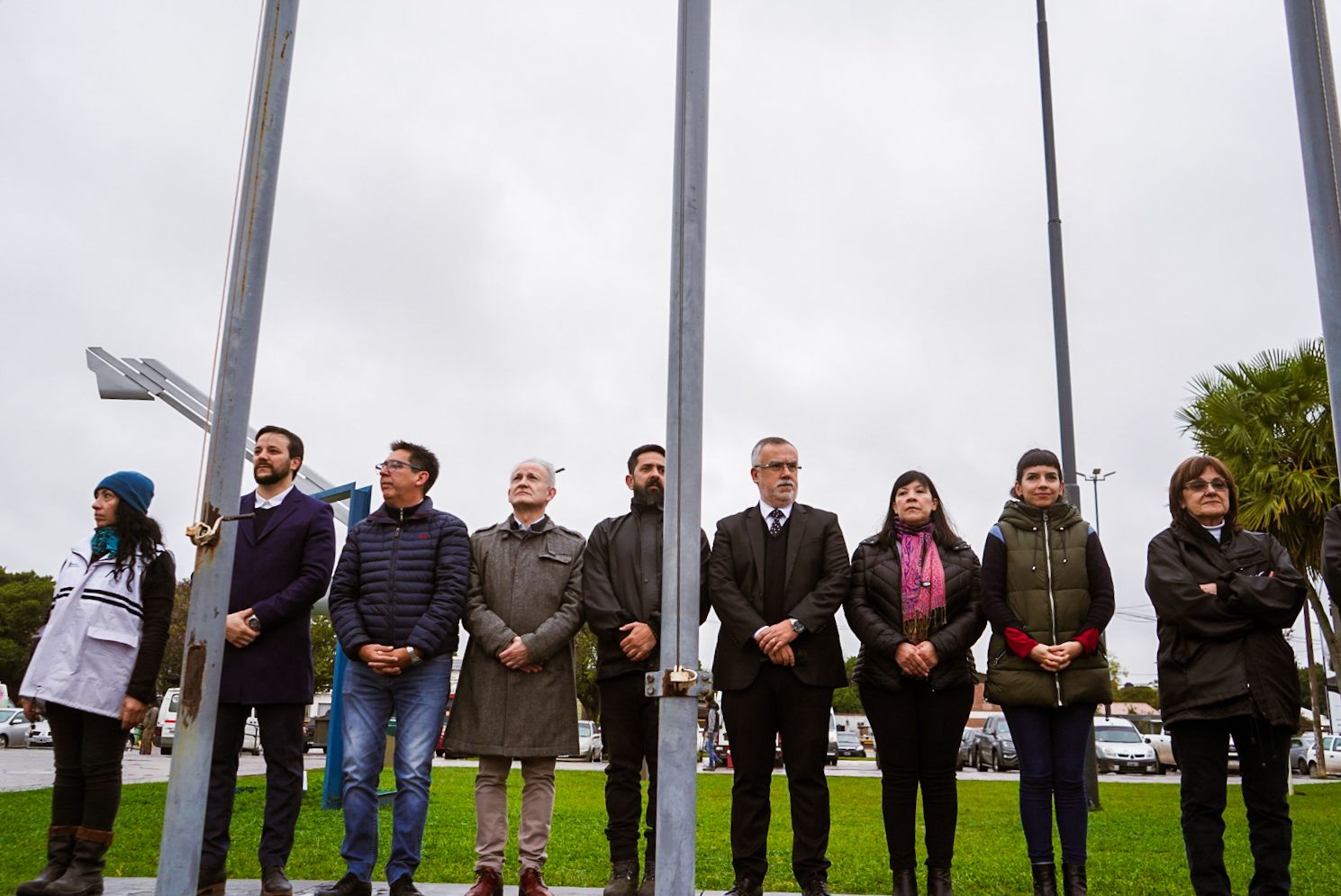 *EL LEGADO" EN MARCHA: TRAS EL IZAMIENTO DE LAS BANDERAS, COMENZÓ LA BIENAL INTERNACIONAL DE ESCULTURA 2022*