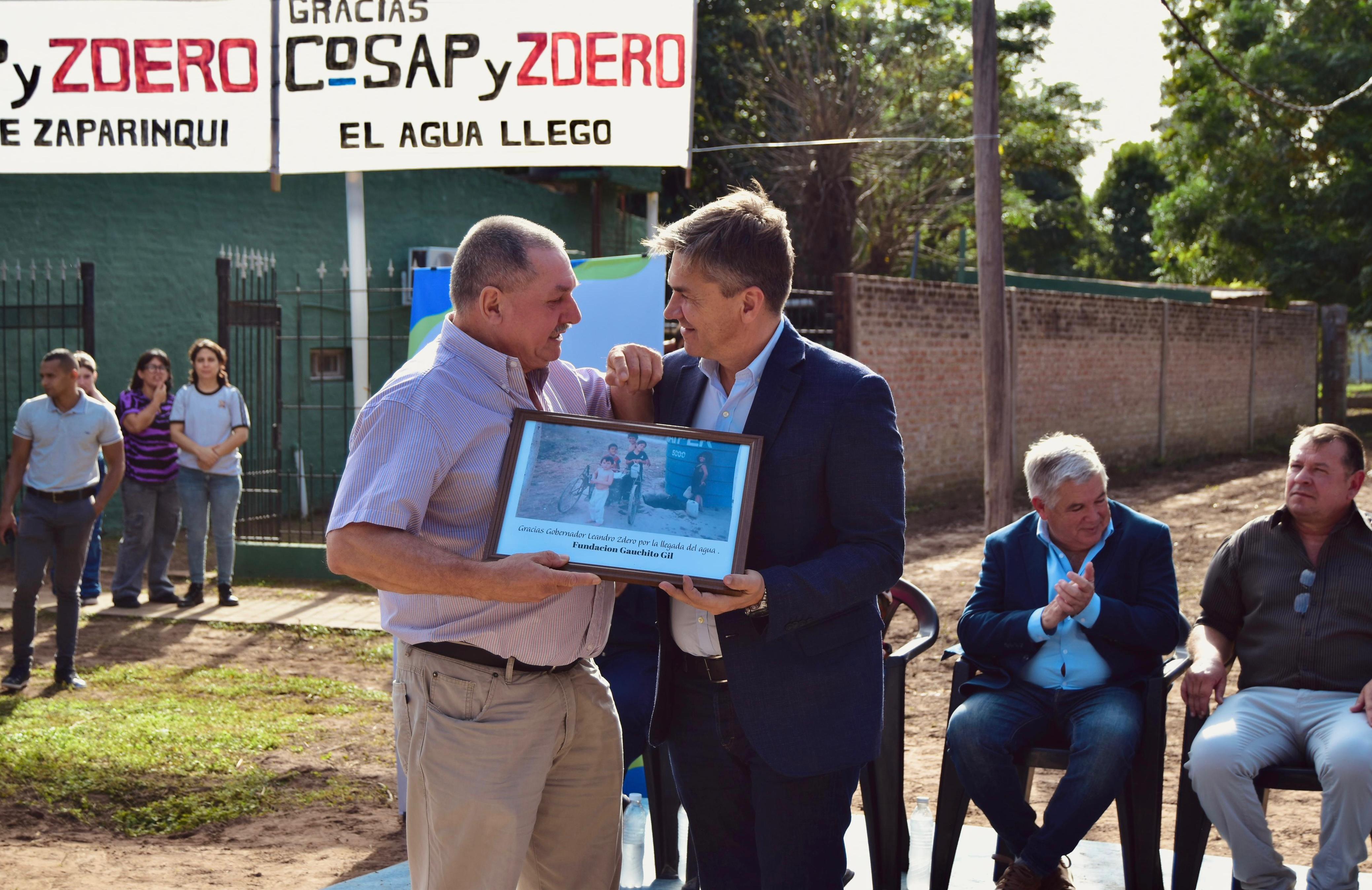 HISTÓRICO: EL SUEÑO DEL AGUA POTABLE SE HIZO REALIDAD EN ZAPARINQUI
