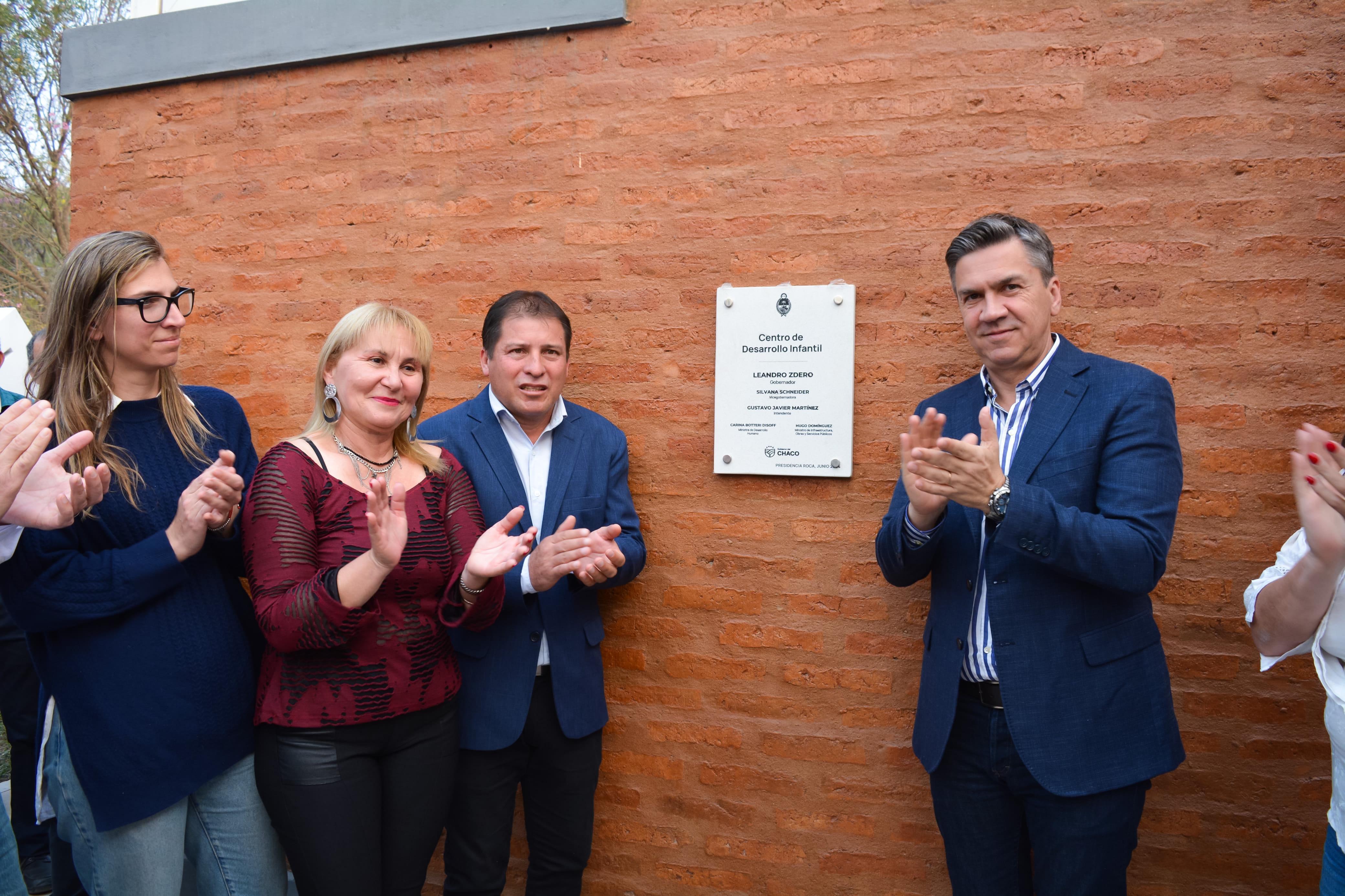PRESIDENCIA ROCA: EL GOBERNADOR ZDERO INAUGURÓ UN CENTRO DE DESARROLLO INFANTIL