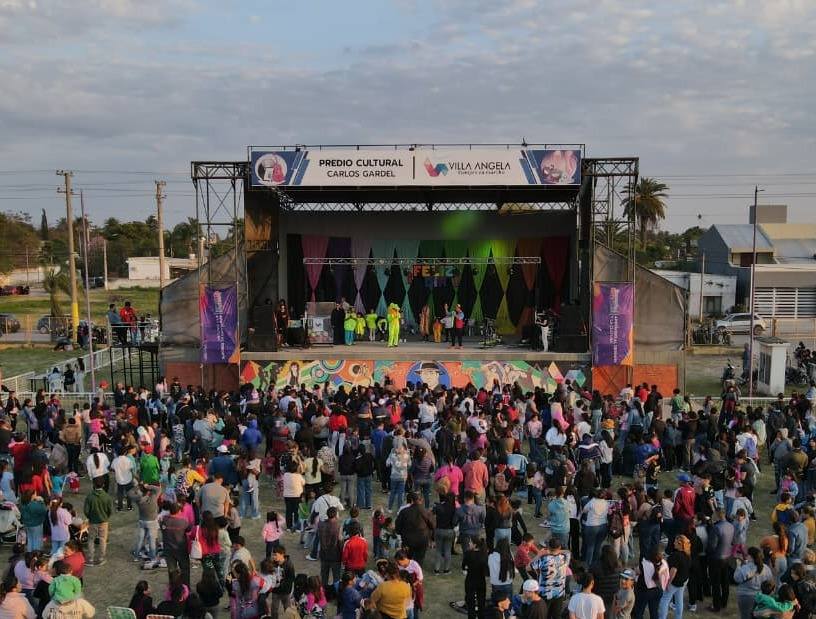 VILLA &Aacute;NGELA CELEBR&Oacute; EL D&Iacute;A DEL NI&Ntilde;O CON MILES DE FAMILIAS EN EL PREDIO CULTURAL CARLOS GARDEL