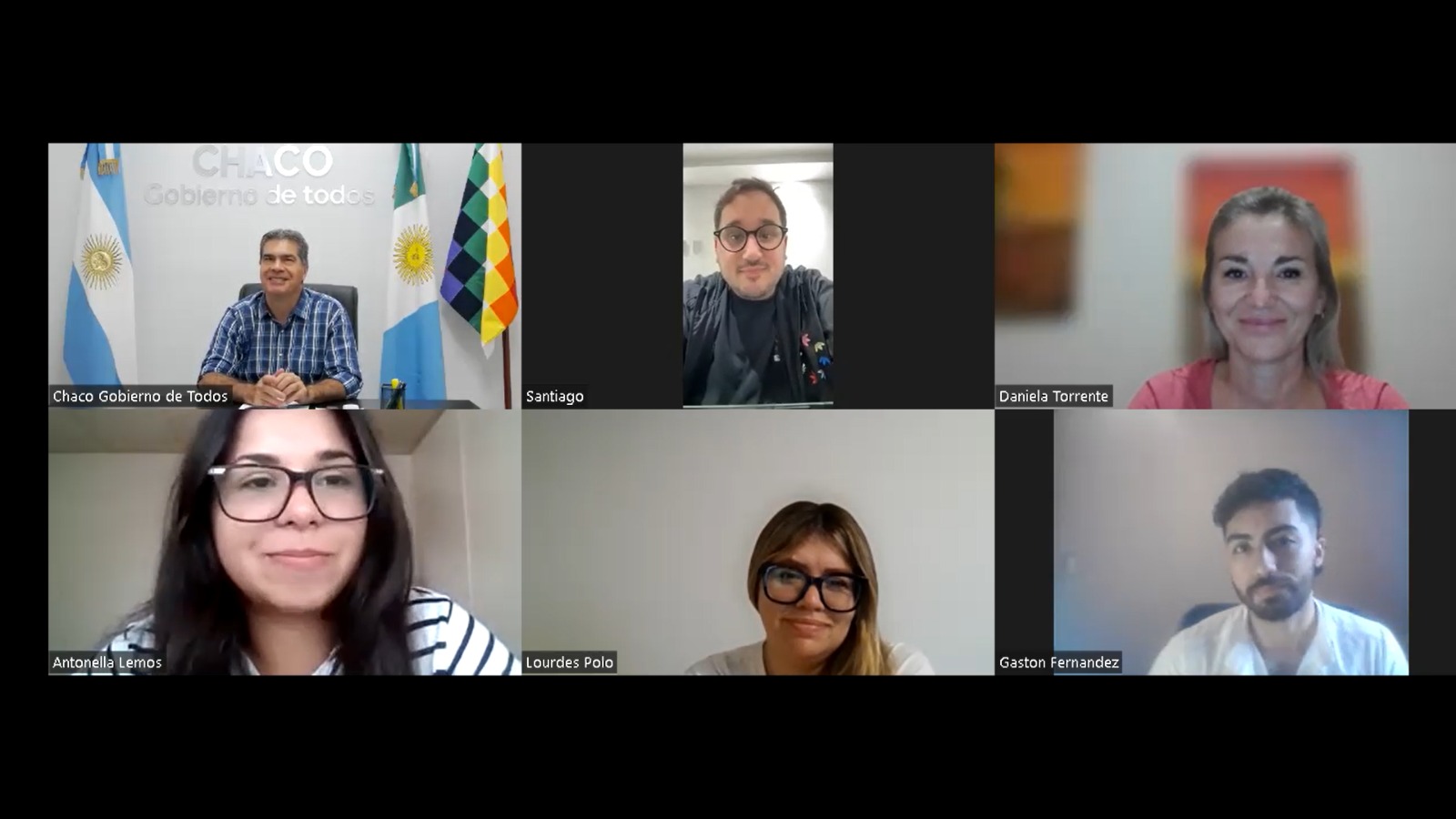 *CAPITANICH DIALOGÓ Y RATIFICÓ ACOMPAÑAMIENTO A JÓVENES CHAQUEÑOS QUE REALIZAN POSGRADOS EN ESTADOS UNIDOS*