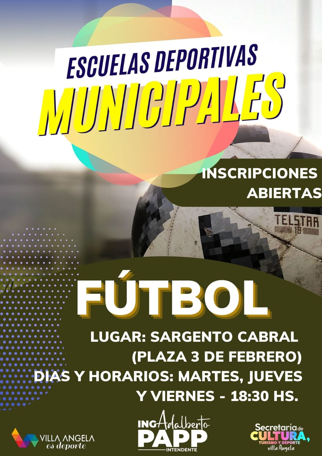 EL MUNICIPIO INFORMÓ QUE SE ENCUENTRAN ABIERTAS LAS INSCRIPCIONES A LAS CLASES DEPORTIVAS GRATUITAS