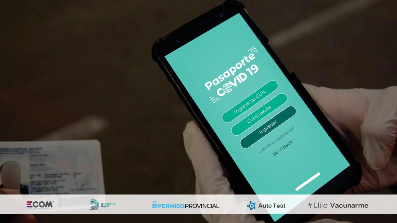*EL GOBIERNO PRESENTÓ EL PASAPORTE COVID, LA APP QUE UNIFICARÁ PERMISOS E INFORMACIÓN SANITARIA PARA UNA CIRCULACIÓN CUIDADA Y CONFIABLE*