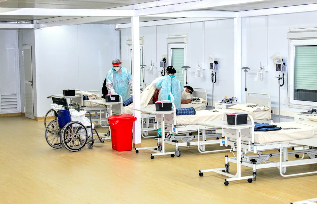 COVID-19: LA TERAPIA INTENSIVA DEL HOSPITAL MODULAR TIENE UNA OCUPACIÓN DEL 71% Y SUMARÁ 26 CAMAS NUEVAS