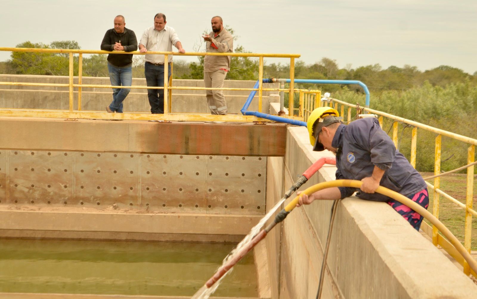 PUERTO LAVALLE: SAMEEP EJECUTA ACCIONES EN LA PLANTA POTABILIZADORA PARA MANTENER LA CALIDAD Y CONTINUIDAD DEL SERVICIO