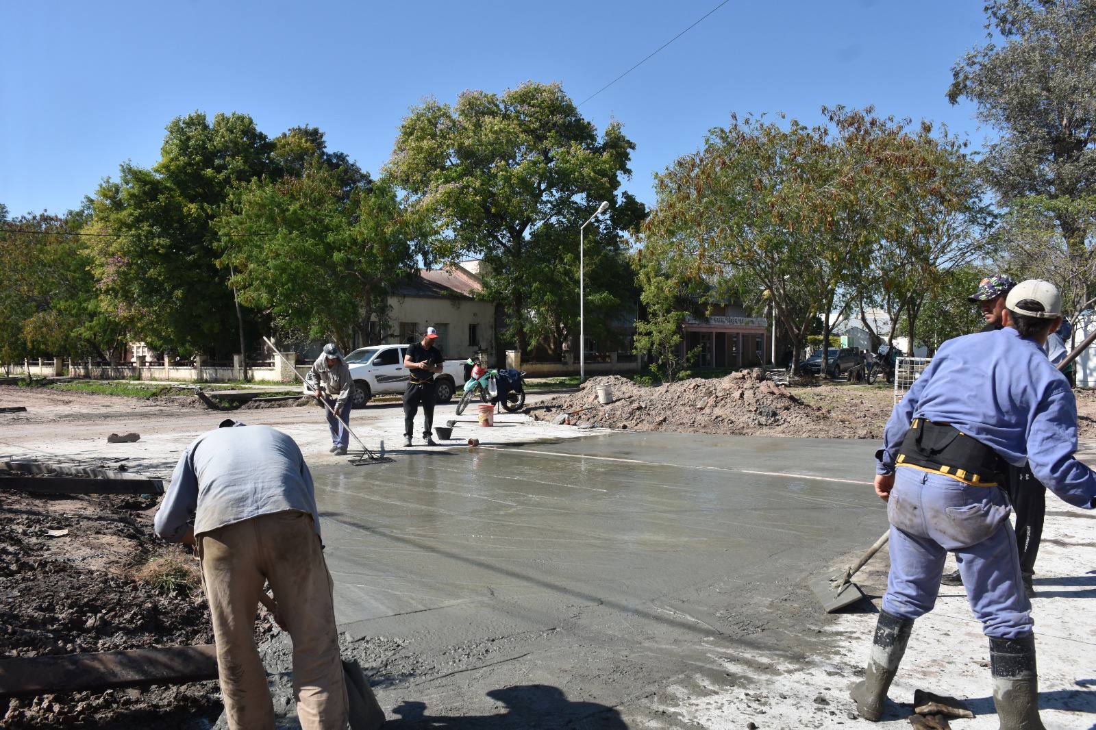 PAPP DESTAC&Oacute; EL AVANCE DEL PAVIMENTO EN CALLE MAIP&Uacute; QUE CONECTA ESCUELAS Y MEJORA LA TRANSITABILIDAD