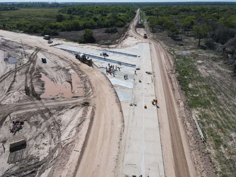 A PASO FIRME, AVANZA LA CONSTRUCCIÓN DEL ACCESO AL PUERTO LAS PALMAS
