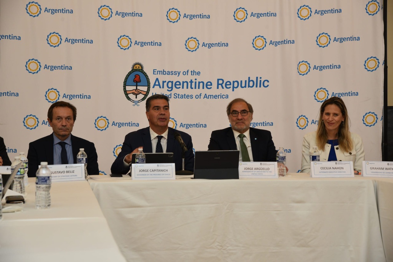 *CAPITANICH EN LA PRESENTACIÓN DEL ECOTOKEN DESDE WASHINGTON: “ES EL INICIO DE UN PROCESO QUE PUEDE CAMBIAR NUESTRO PARADIGMA PRODUCTIVO Y AMBIENTAL”*