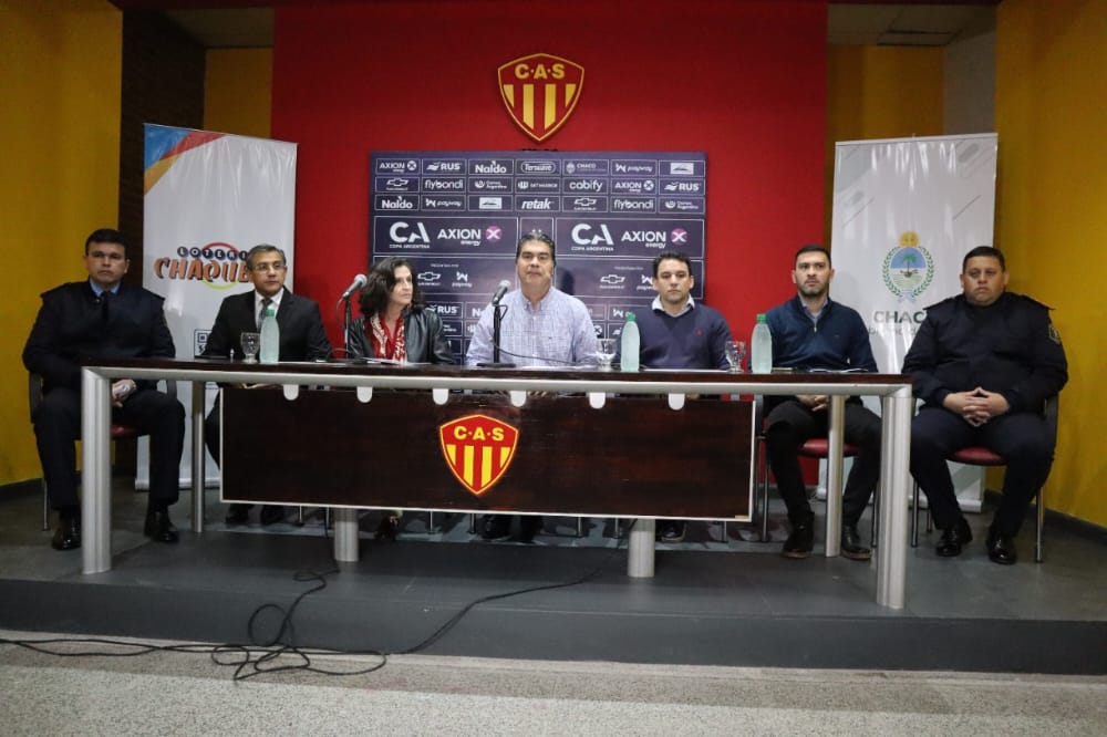 *RIVER EN CHACO: EL OPERATIVO DE SEGURIDAD TENDRÁ 754 EFECTIVOS Y SE VENDERÁN HASTA 2 ENTRADAS POR PERSONA*
