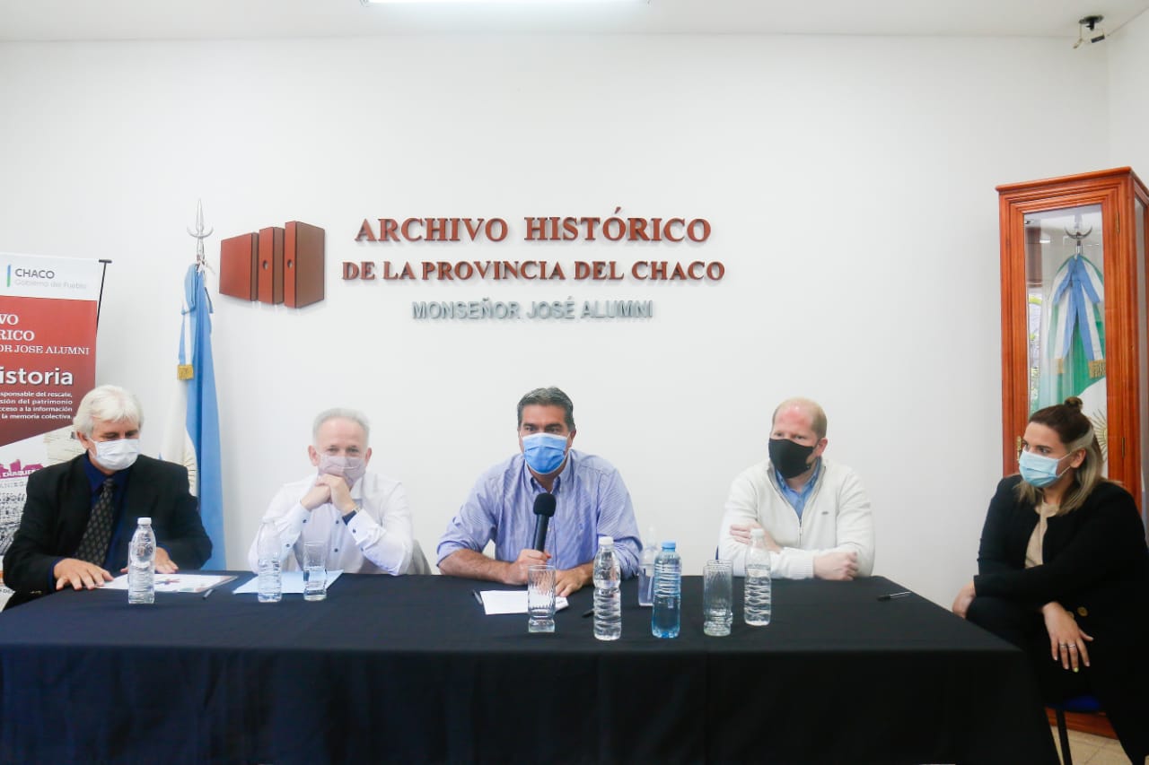 CAPITANICH ENCABEZÓ EL ACTO POR EL 67° ANIVERSARIO DEL ARCHIVO HISTÓRICO DE LA PROVINCIA DEL CHACO “MONSEÑOR JOSÉ ALUMNI”
