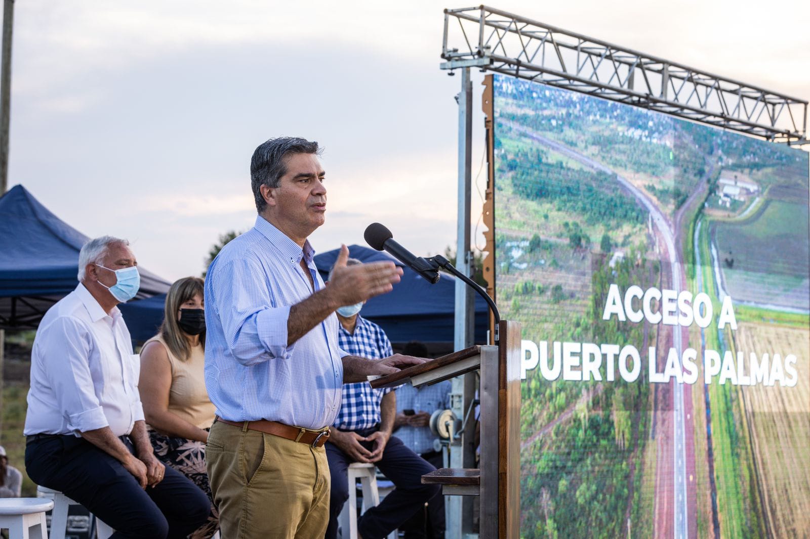 CAPITANICH INAUGURÓ LA OBRA DE ACCESO AL PUERTO LAS PALMAS: “CLAVE PARA EL DESARROLLO COMERCIAL Y PRODUCTIVO DE LA PROVINCIA”