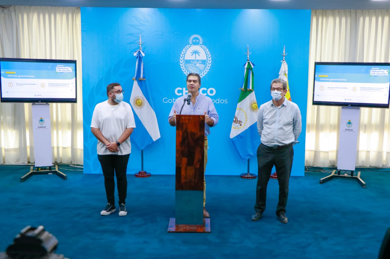 ESFUERZO COLECTIVO: CAPITANICH ANUNCIÓ EL INICIO DEL CICLO LECTIVO EN TIEMPO Y FORMA TRAS ACUERDO CON GREMIOS DOCENTES